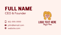 Big Hair Lady Salon  Business Card Image Preview