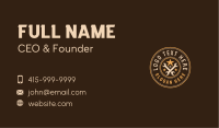 Wrench House Repair Business Card Design