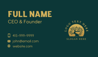 Elegant Gold Tree Business Card Image Preview