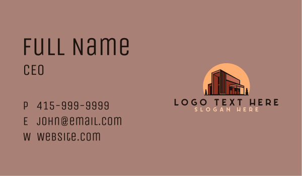 House Property Architecture Business Card Design Image Preview