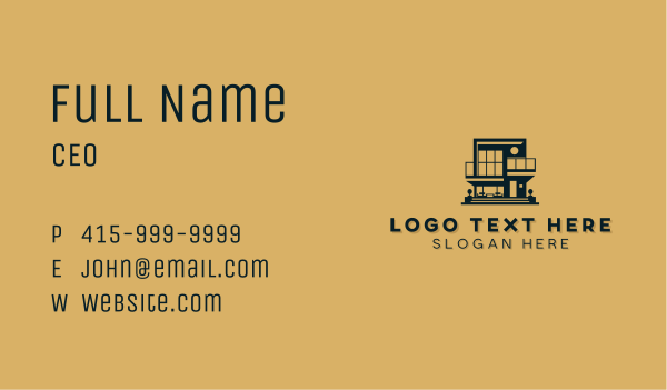 Home Architecture Residence Business Card Design Image Preview