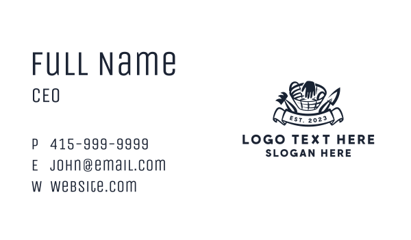 Landscaping Plant Gardener Business Card Design Image Preview