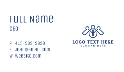 Employee Recruitment Firm Business Card Image Preview
