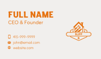 Carpentry Builder Handyman Business Card Image Preview