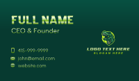 Roaring T-rex Gaming Business Card Design