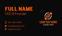 Tech Wrench Tool  Business Card Image Preview