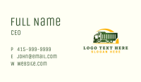 Logistics Dump Truck Business Card Image Preview