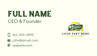 Logistics Dump Truck Business Card Image Preview