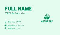 Abstract Cannabis Dispensary Business Card Image Preview