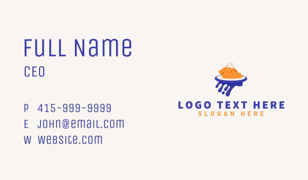 Shirt Printing Paint Business Card Design Image Preview