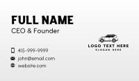 SUV Car Transportation Business Card Preview