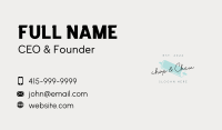 Baker Handwritten Wordmark Business Card Image Preview