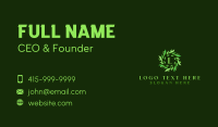 Natural Leaf Plant Business Card Image Preview