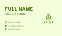 Yoga Meditation Zen Business Card Image Preview