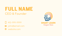 Multicolor Human Head Business Card Image Preview