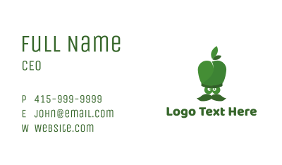 Apple Chef Business Card Image Preview