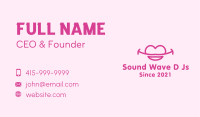 Heart Lip Smile Business Card Image Preview
