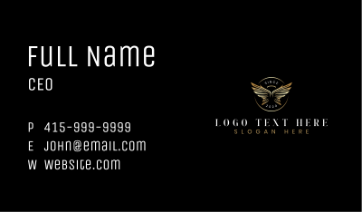 Holy Wing Halo Business Card Image Preview