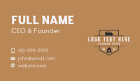 Travel Van Campfire Business Card Preview