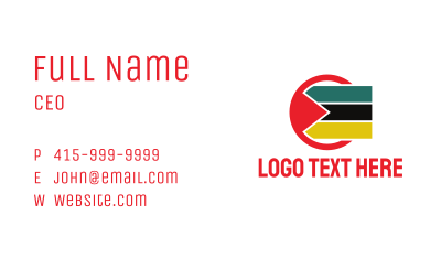 Circle Mozambique Business Card