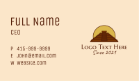 Aztec Pyramid Temple  Business Card Image Preview