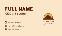 Aztec Pyramid Temple  Business Card Image Preview