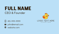 Cartoon Rubber Ducky Business Card Image Preview