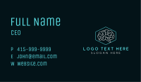 Brain Information Circuit Business Card Image Preview