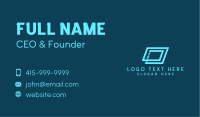 Tech Loop Startup Business Card Image Preview