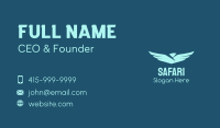 Aviation Eagle Wings Business Card Image Preview