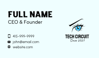 Eyelash Extension Salon Business Card Image Preview