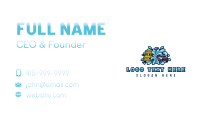 Car Truck Wash Business Card Design