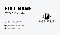 Tuxedo Gentleman Tailor  Business Card Design