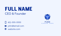 Futuristic Cube Box Business Card Image Preview