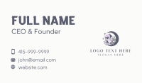 Crystal Moon Gemstone Business Card Image Preview