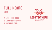 Butterfly Fork Delivery  Business Card Image Preview