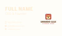 Cartoon Shiba Inu Dog Business Card Image Preview
