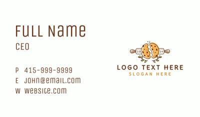 Cookie Bakery Dessert Business Card Image Preview