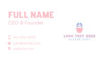 Cartoon Dental Tooth Business Card Image Preview