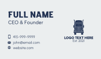 Cargo Trailer Truck Business Card Image Preview
