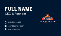 Truck Delivery Logistics Business Card Design