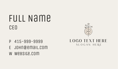 Sewing Button Tailor Business Card Image Preview