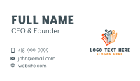 People Learning Paper Business Card Image Preview