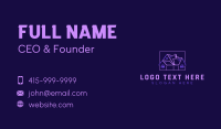 House Construction Roofing Business Card Design