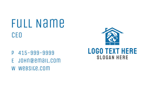 House Renovation Tools Business Card Design Image Preview