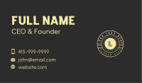 Artisan Boutique Hotel Business Card Image Preview
