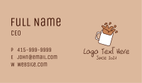 Espresso Coffee Shop Business Card Image Preview