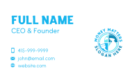 Squeegee Spray Cleaning Business Card Image Preview