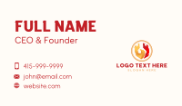 Phoenix Mythical Bird Business Card Preview