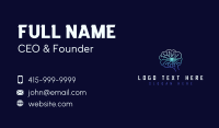 Tech Mind Circuit Business Card Design